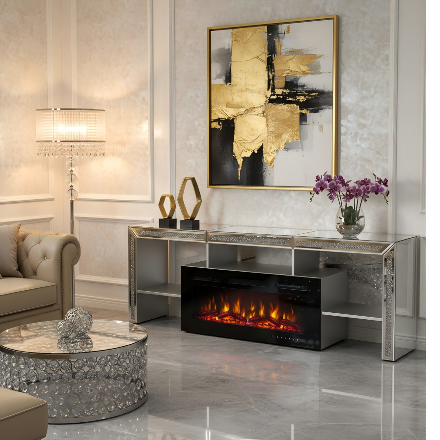 Miradore Fireplace TV Stand